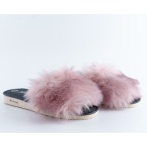 Kapcie damskie z futerkiem Naturfeet PKO6PI różowe - zdjecie 3
