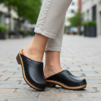 Chodaki damskie Naturfeet MK1BL czarne - zdjecie 5