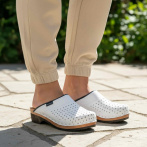 Chodaki damskie Naturfeet MK2WH białe - zdjecie 5