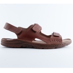 Klapki i sandały męskie Naturfeet SM1BR brązowe - zdjecie 4