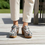 Damskie chodaki z paskiem Naturfeet DH6PA - zdjecie 2