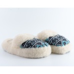 Bambosze damskie Naturfeet PBK1BL niebieskie - zdjecie 3