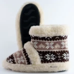 Bambosze Naturfeet BU2BR brązowe