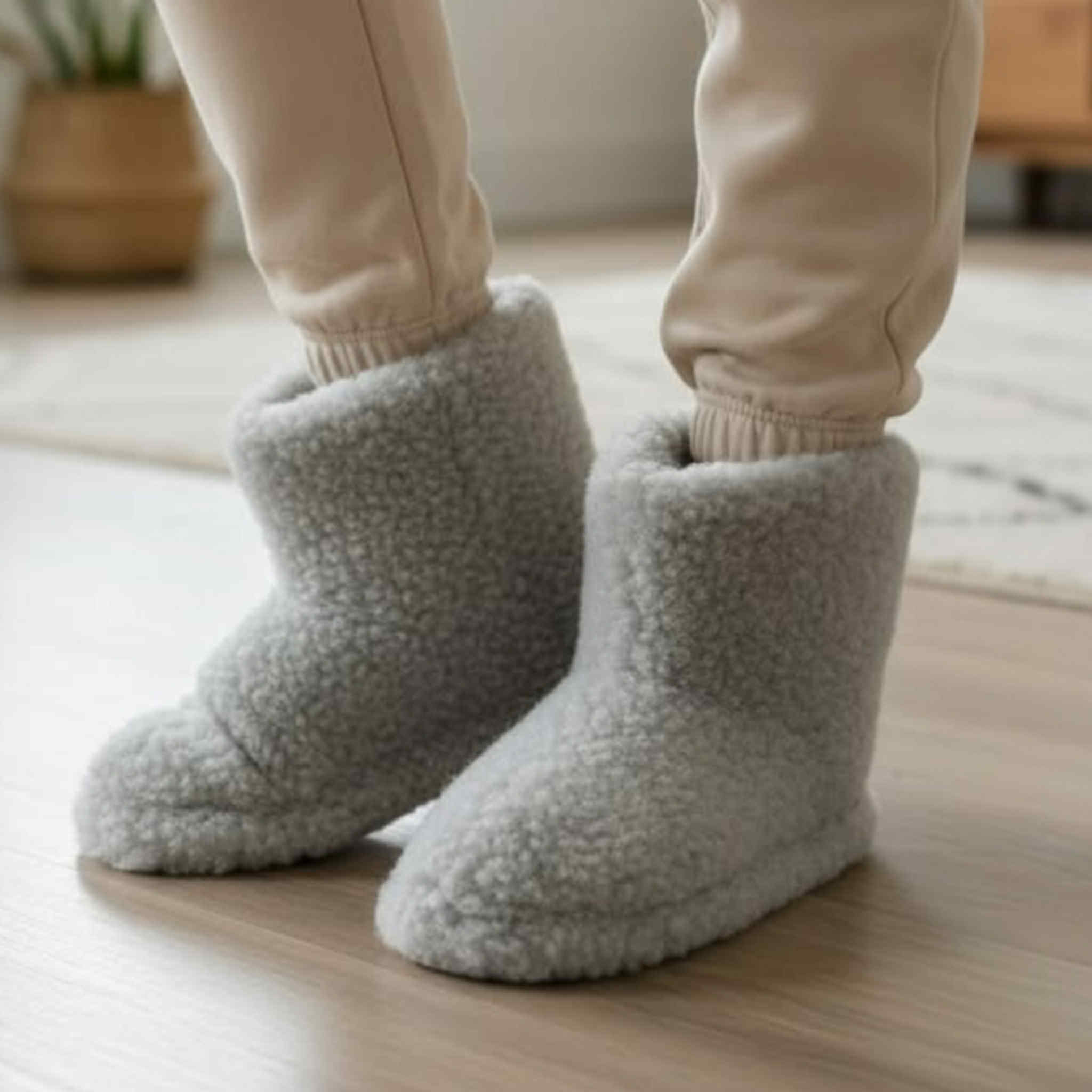 Bambosze Naturfeet BU1GR szare - zdjecie 5