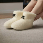 Kapcie Naturfeet BU1WH białe - zdjecie 5