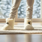 Kapcie Naturfeet BU1WH białe - zdjecie 6