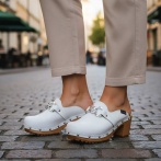 Chodaki damskie Naturfeet DH10WH białe - zdjecie 5