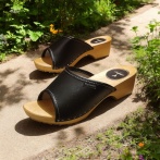 Drewniaki damskie Naturfeet DKO2BL czarne - zdjecie 7