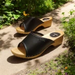 Drewniaki damskie Naturfeet DKO2BL czarne - zdjecie 7