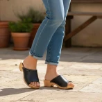 Drewniaki damskie Naturfeet DKO2BL czarne - zdjecie 5