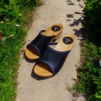 Drewniaki damskie Naturfeet DKO2NA granatowe - zdjecie 7