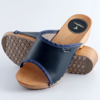 Drewniaki damskie Naturfeet DKO2NA granatowe