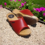 Drewniaki damskie Naturfeet DKO2RE czerwone - zdjecie 7