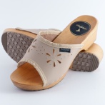 Drewniaki damskie Naturfeet DKO3BE beżowe