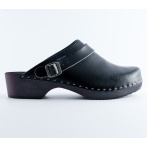 Drewniaki męskie Naturfeet DM1BL czarne - zdjecie 4