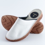 Klapki i sandały damskie Naturfeet KKC1WH białe