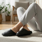 Klapki i sandały damskie Naturfeet KKC1BL czarne - zdjecie 5