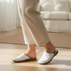 Klapki i sandały damskie Naturfeet KKC1WH białe - zdjecie 5