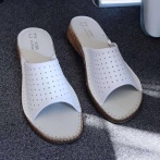 Klapki i sandały damskie Naturfeet KKO2WH białe - zdjecie 8