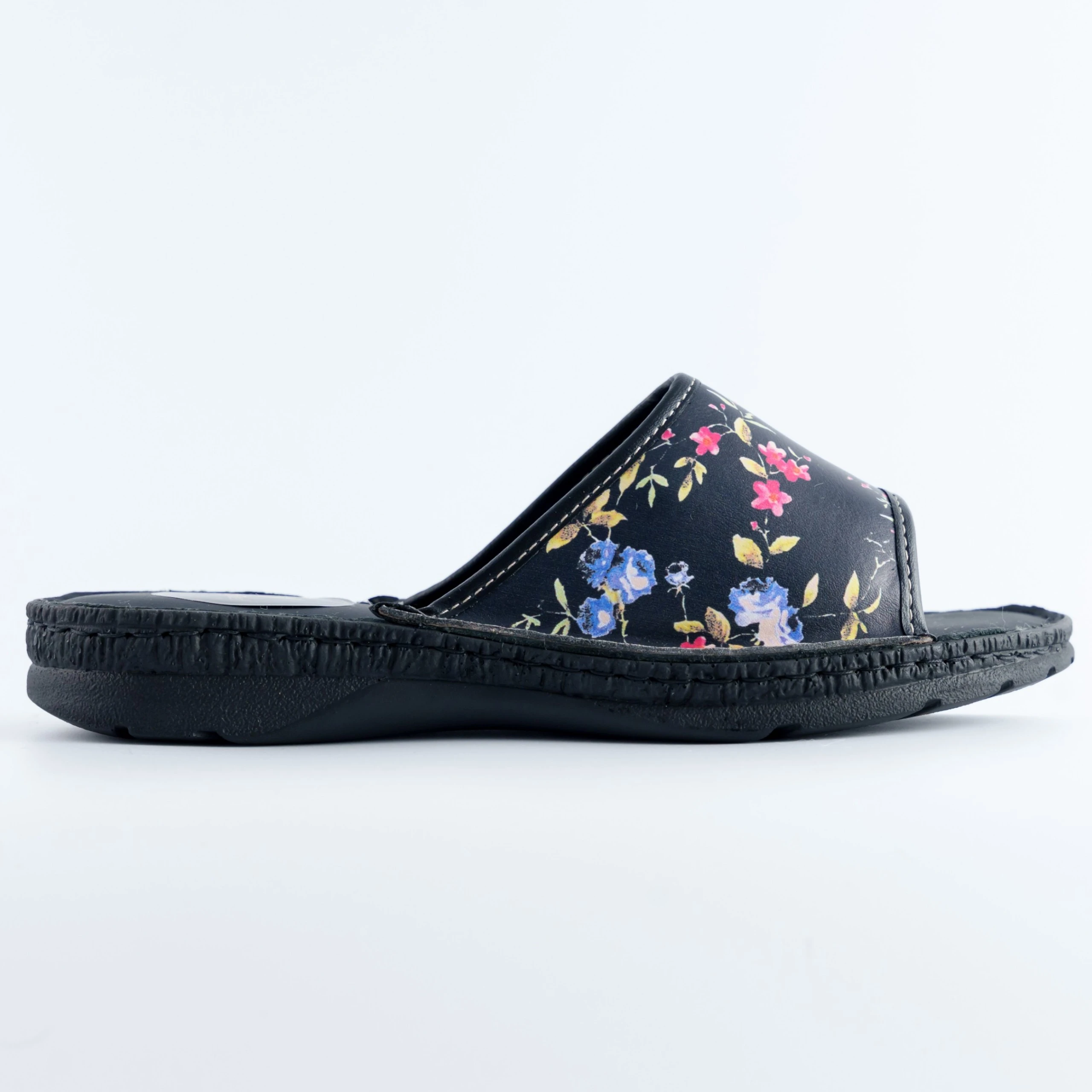 Klapki damskie z kwiatowym wzorem Naturfeet KKO5U - zdjecie 4