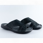 Klapki i sandały męskie Naturfeet KMO1BL czarne - zdjecie 3