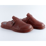 Klapki i sandały męskie Naturfeet KMC2BR brązowe - zdjecie 4