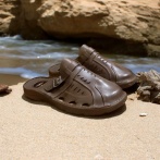 Klapki męskie z regulacją Naturfeet KMC5OL oliwkowe - zdjecie 6