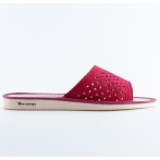 Kapcie damskie z ażurowym wzorem Naturfeet PKO8RE czerwone - zdjecie 4