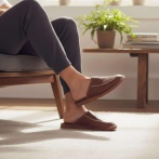 Kapcie męskie z perforacją Naturfeet PMC2BR brązowe - zdjecie 4