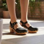 Chodaki damskie Naturfeet SKC1BL czarne - zdjecie 6