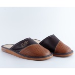 Kapcie męskie Naturfeet PMC6 brązowe - zdjecie 3