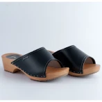 Drewniaki damskie Naturfeet DKO2BL czarne - zdjecie 3