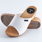 Drewniaki damskie Naturfeet DKO2WH białe