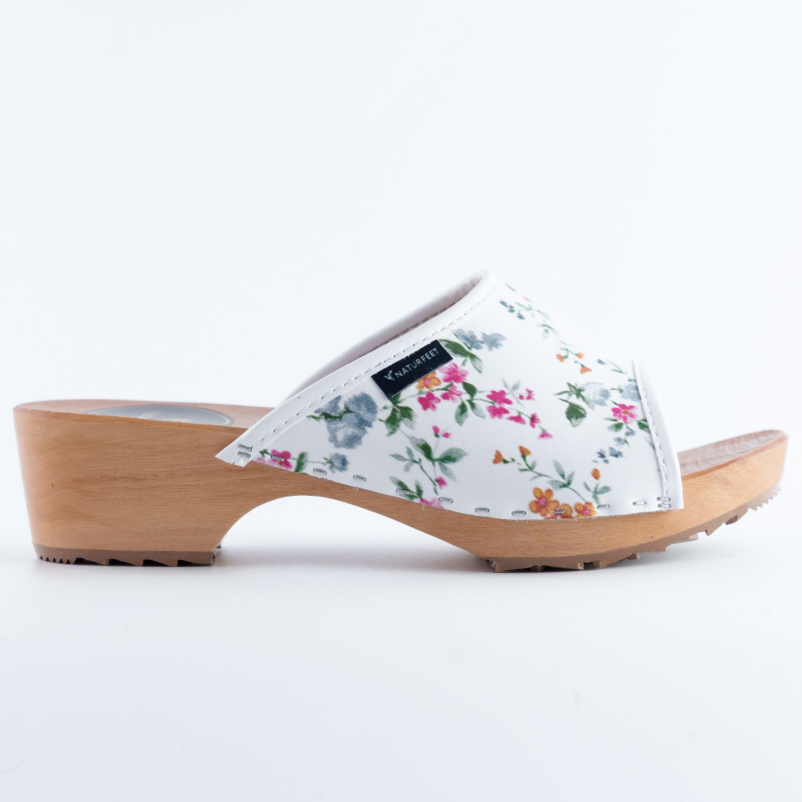 Drewniaki damskie Naturfeet DKO5WH czarne - zdjecie 4