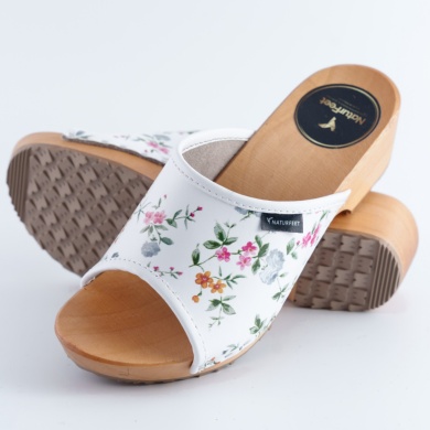 Drewniaki damskie Naturfeet DKO5WH czarne