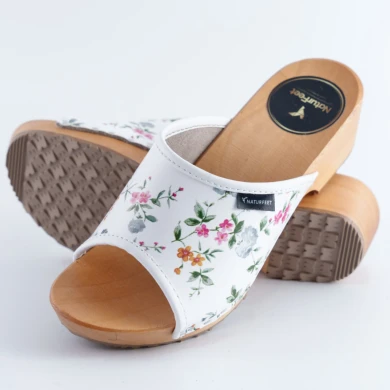 Drewniaki damskie Naturfeet DKO5WH czarne