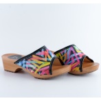 Drewniaki damskie Naturfeet DKO6PC wielokolorowe - zdjecie 3