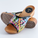 Drewniaki damskie Naturfeet DKO6PC wielokolorowe