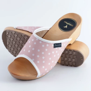 Drewniaki damskie Naturfeet DKO7PI różowe
