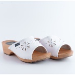 Drewniaki damskie Naturfeet DKO3WH białe - zdjecie 3