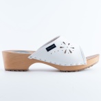 Drewniaki damskie Naturfeet DKO3WH białe - zdjecie 4