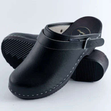 Drewniaki męskie Naturfeet DM1BL czarne