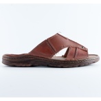 Klapki i sandały męskie Naturfeet KMO1BR brązowe - zdjecie 4