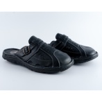 Klapki męskie z regulacją Naturfeet KMC5BL czarne - zdjecie 4