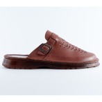 Skórzane Klapki Męskie Naturfeet KMC7BR z Zapięciem - Klasyka i Jakość - zdjecie 4