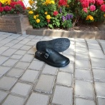 Klapki i sandały męskie Naturfeet KMC2BL czarne - zdjecie 7