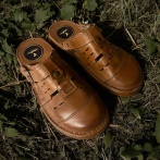 Klapki i sandały męskie Naturfeet KSM1BR brązowe - zdjecie 7