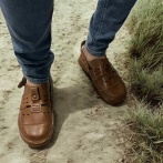 Klapki i sandały męskie Naturfeet KSM1BR brązowe - zdjecie 8