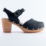 Chodaki damskie Naturfeet SKC1BL czarne - zdjecie 4