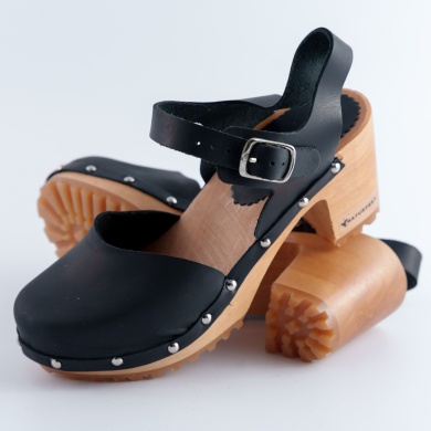 Chodaki damskie Naturfeet SKC1BL czarne